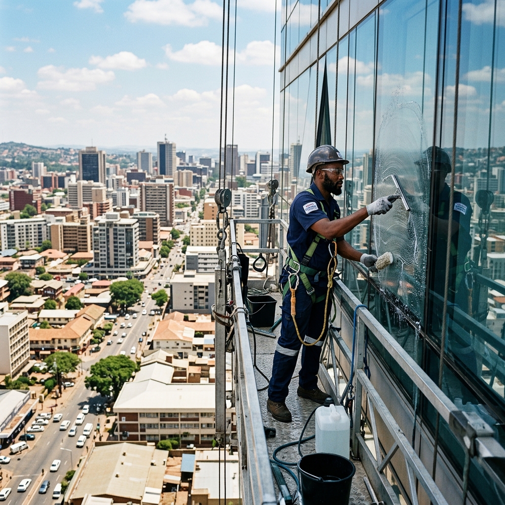 High Rise Building Cleaning